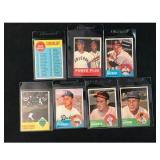 7 1963 Topps Baseball Cards