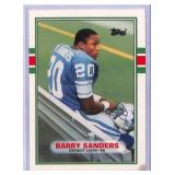 1989 Topps Barry Sanders Rookie Card #83T