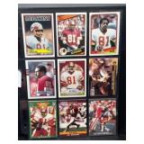 (18) Art Monk Football Trading Cards