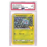 2021 Pokemon Bulbasaur Holo, PSA 9