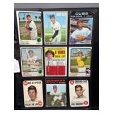 (9) Vintage Baseball Cards 1960's-70's
