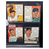 (11) 1953 Red Man Tobacco Card with Puncholes