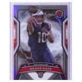 Three Drake Maye Rookie Football Cards