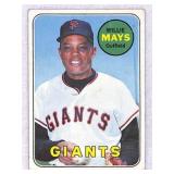 Willie Mays 1969 Topps Baseball Card #190