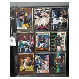 27 Football Numbered Cards with Stars/Rookies