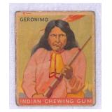 1933 Goudey Indian Gum Card No. 25 Geronimo