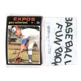 1971 Topps Baseball Fun Pack