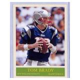 2009 Upper Deck Tom Brady Football Card