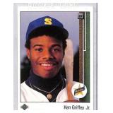 Ken Griffey Jr. 1989 Upper Deck Rookie Card