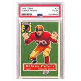 1956 Topps Volney Peters PSA 4 Football Card