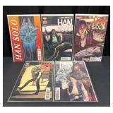 Han Solo #1-5 Comic Miniseries with Variants