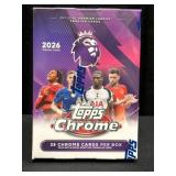 2026 Topps Chrome Premier League Blaster Box