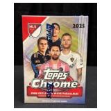 2025 Topps Chrome MLS Blaster Box
