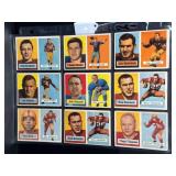 (13) 1957 Topps Football Cards