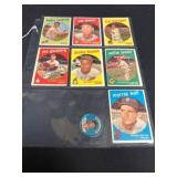 1950s Baseball Trading Cards and Coin