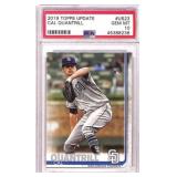 2019 Topps Update Cal Quantrill #US23 PSA 10