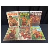 1950s Tarzan Comic Books (6 Total)