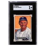 1951 Bowman #219 Gene Woodling SGC 1