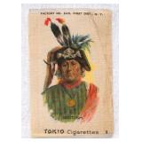 Circa 1900 Tokio Cigarettes Silk