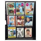 (9) 1960s-70s Baseball Cards