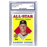 2023 Topps 35th Ann Aaron Judge Graded Card