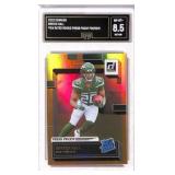 2022 Donruss Breece Hall Rookie Card GMA 8.5