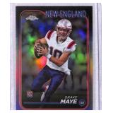 (3) Drake Maye Football Rookie Cards