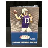 2026 Sage Low Series Football Blaster Box