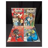 4 Punisher Comic Books