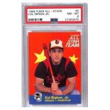 1986 Fleer All-Stars Cal Ripken Jr. #5 PSA 8