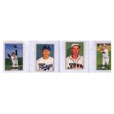 4 1951 Bowman Baseball Nice Shape