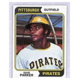 1974 Topps Dave Parker RC #252 High Grade