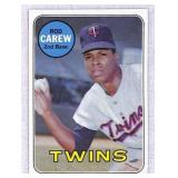 1969 Topps Rod Carew Baseball Card #510