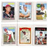 Six 1970s Baseball Hall of Famers