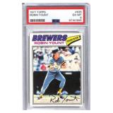 1977 Topps #635 Robin Yount PSA 6