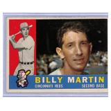 1960 Topps Billy Martin Baseball Card #173