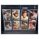 (8) 1953 Bowman Color Baseball Cards