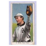 1909-1911 T206 H. Davis Sweet Caporal Card