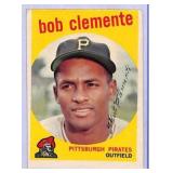 1959 Topps Bob Clemente Baseball Card #478
