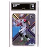 2017 Donruss Elite Matt Ryan 9/15 Blue, GMA 10