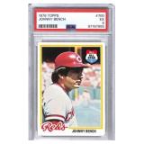 1978 Topps Johnny Bench Card #700 PSA 5