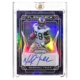 2021 Panini Prizm Marshall Faulk Autograph Card