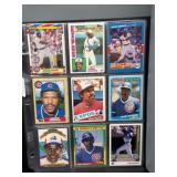 (41) Andre Dawson Cards 1980s-1990s