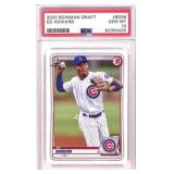 2020 Bowman Draft Ed Howard #BD98 PSA GEM MT 10