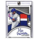2023 Panini Immaculate Alex Ramirez Auto