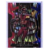 (3) Jayden Daniels NFL Rookie Football Cards