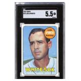 1969 Topps #75 Luis Aparicio SGC 5.5