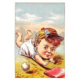 Victorian Trade Card for Gold Coin Stoves