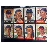 (8) 1953 Topps Baseball Cards