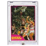 1981 Topps Magic Johnson Super Action Card